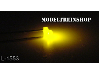 L-1553 - Led 2mm Geel 3v - Modeltreinshop