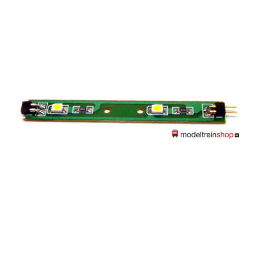 L-1593 H0 - Led Strip 6 cm 3volt - Led Kleur Warm Wit - Modeltreinshop