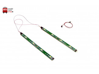 L-1594 H0 - Led Strip 12cm 3volt - Led Kleur Warm Wit - Modeltreinshop