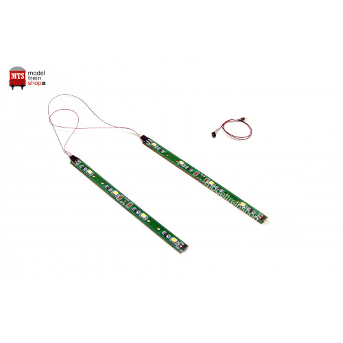 L-1594 H0 - Led Strip 12cm 3volt - Led Kleur Warm Wit - Modeltreinshop