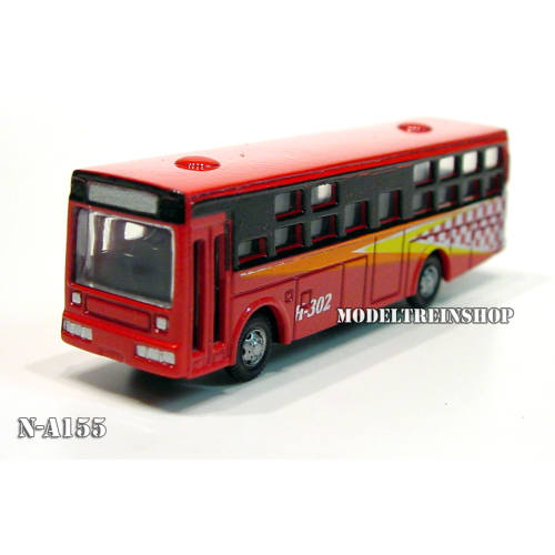 N Auto Bus Rood - Metaal - Modeltreinshop