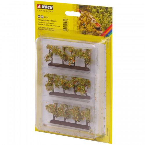 Noch H0 21532 Appelboomgaard Appelbomen - Modeltreinshop