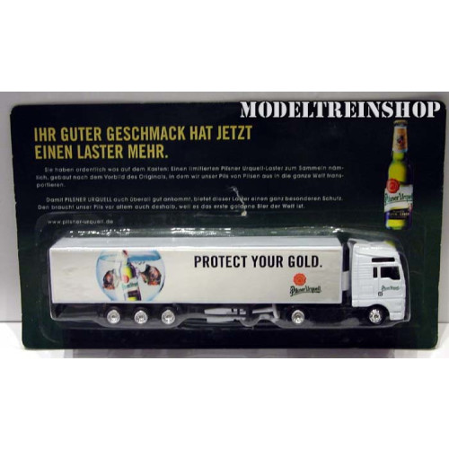 H0 Vrachtwagen - Pilsner Urquell Protect your gold - Modeltreinshop