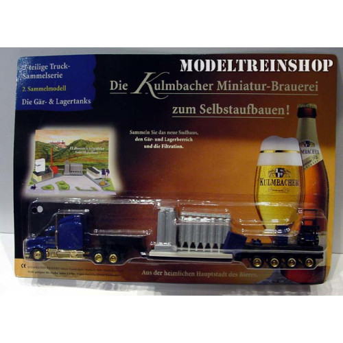 H0 Vrachtwagen - Kulmbacher Die Gär & Lagertanks - Modeltreinshop