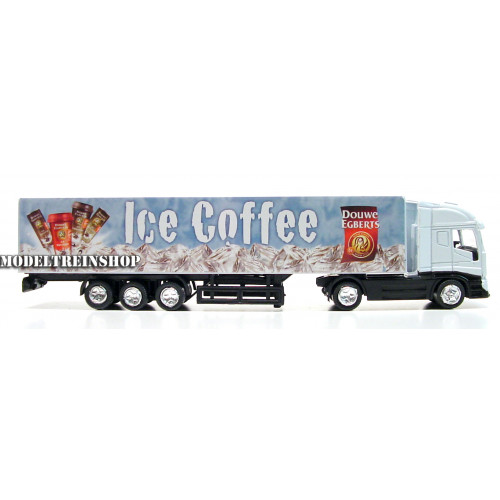 H0 Vrachtwagen - Douwe Egberts Ice Coffee - Modeltreinshop