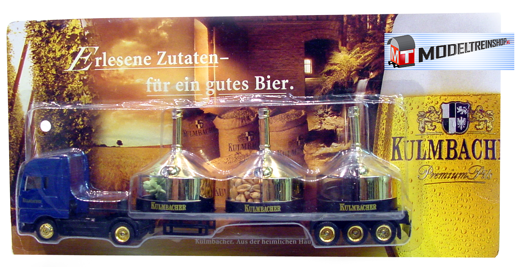H0 Vrachtwagen - Kulmbacher Erlesene Zutaten für ein gutes Bier - Modeltreinshop