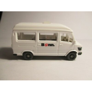 Wiking H0 Mercedes Benz Transit Bonn wit - Modeltreinshop