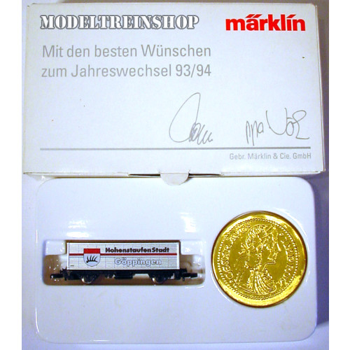 Marklin Z Mit den besten Wünschen zum Jahreswechsel 93/94 - Modeltreinshop
