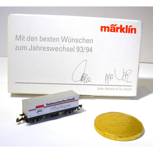 Marklin Z Mit den besten Wünschen zum Jahreswechsel 93/94 - Modeltreinshop