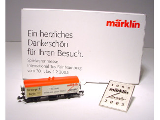 Marklin Z 80113 Toy Fair Nurnberg 2003 - 10 Years Insider - Modeltreinshop