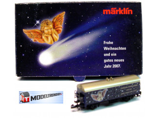 Marklin Z Frohe Weihnachten und ein gutes neues Jahr 2007 - Modeltreinshop