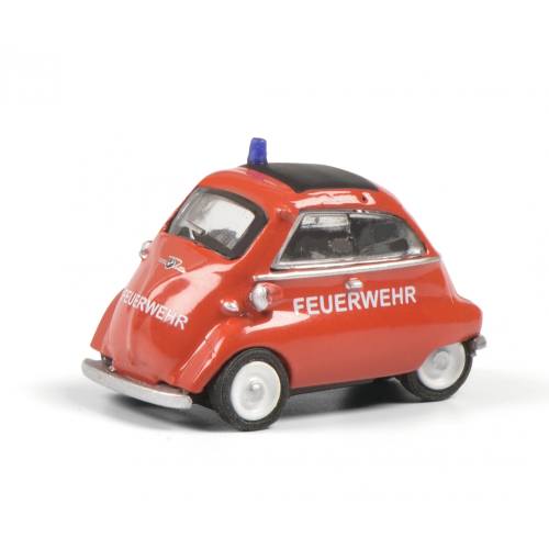 Schuco H0 26487 BMW Isetta Fuerwehr - Modeltreinshop