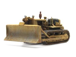 Artitec H0 10.355 Bulldozer D7 civiel bouwpakket uit resin, ongeverfd - Modeltreinshop