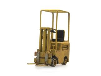 Artitec N 316.048 Heftruck geel kant en klaar resin, geverfd - Modeltreinshop