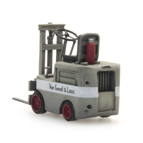 Artitec N 316.049 Heftruck van Gend & Loos grijs kant en klaar resin, geverfd - Modeltreinshop