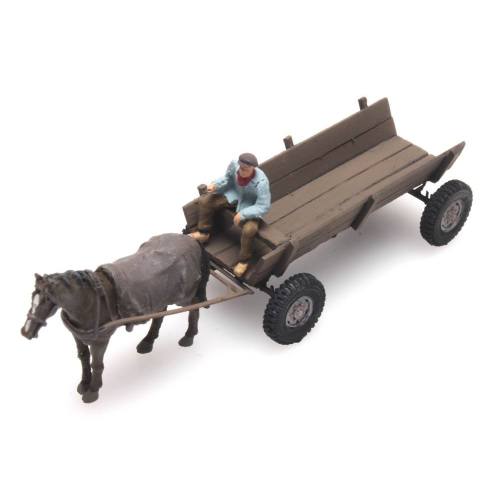 Artitec H0 387.361 Panjewagen kant-en-klaar geschilderd - Modeltreinshop