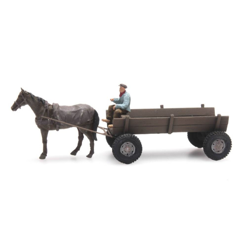 Artitec H0 387.361 Panjewagen kant-en-klaar geschilderd - Modeltreinshop