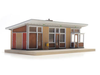 Artitec H0 10.387 Station Velsen Zeeweg bouwpakket - Modeltreinshop