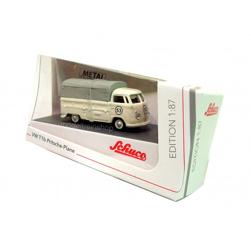 Schuco H0 26503 VW T1 Pritsche Plane #53 Modeltreinshop