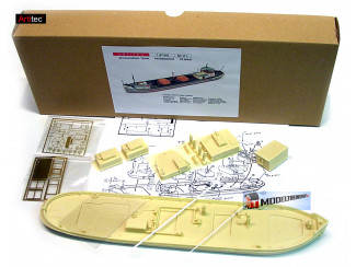 Artitec H0 50.111 Kanaaltankboot bouwpakket - Modeltreinshop