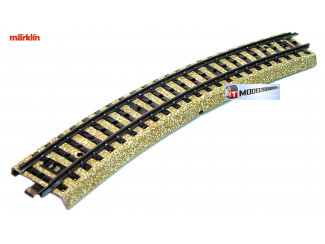 Marklin M Rail H0 5100 Gebogen 1/1 - 18,8 cm - Modeltreinshop