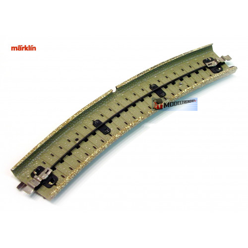 Marklin M Rail H0 5100 Gebogen 1/1 - 18,8 cm - Modeltreinshop