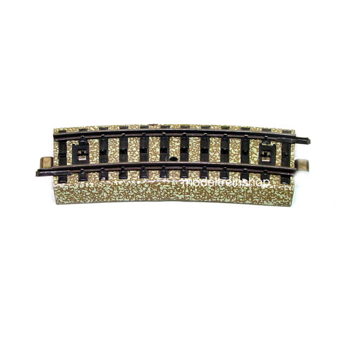 Marklin M Rail H0 5101 Gebogen 1/2 Passtuk 9,4 cm - Modeltreinshop