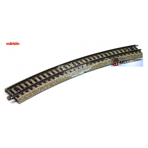 Marklin M Rail H0 5200 Gebogen 1/1 - Modeltreinshop