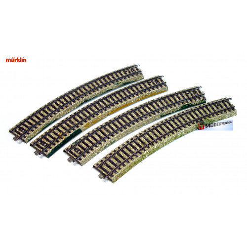 Marklin M Rail H0 5200 Gebogen 1/1 - Modeltreinshop