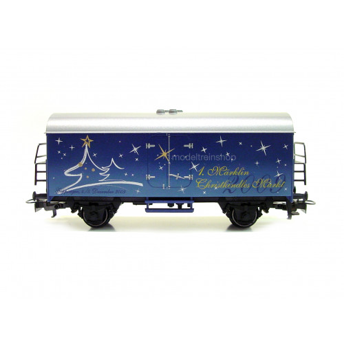 Marklin H0 94352 gesloten goederenwagen Märklin Christkindles Markt 2009 - Modeltreinshop