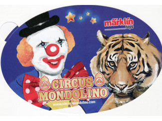 Sticker Marklin - ST022 Circus Mondolino - Modeltreinshop