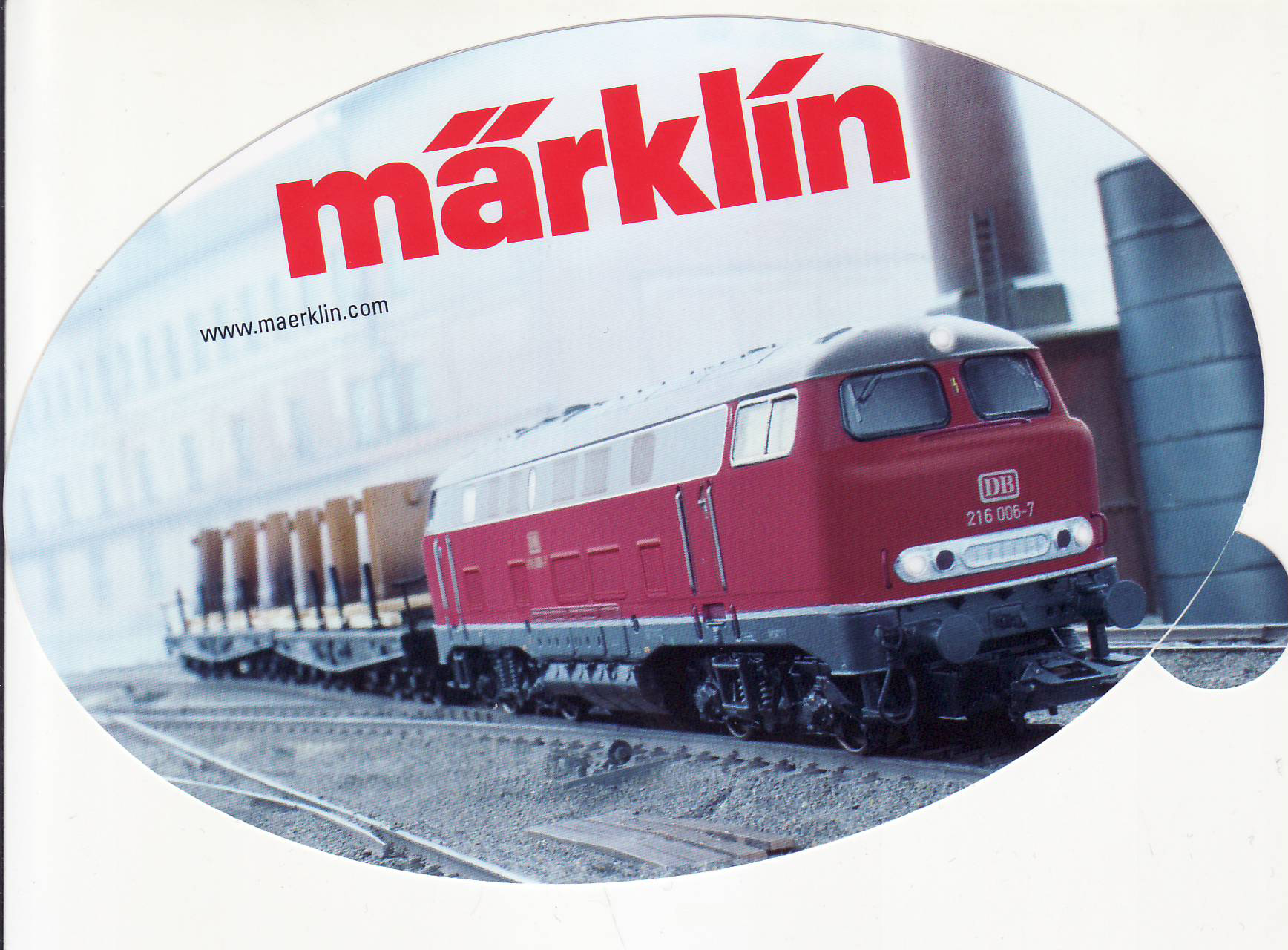 Sticker Marklin - ST032 - Modeltreinshop