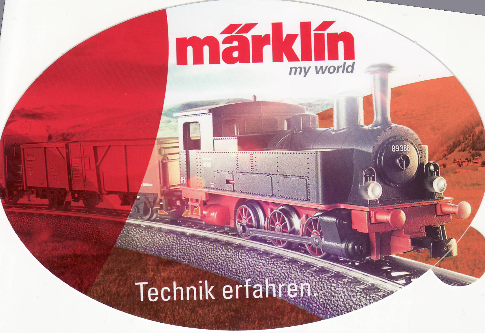 Sticker Marklin - ST035 My World - Modeltreinshop