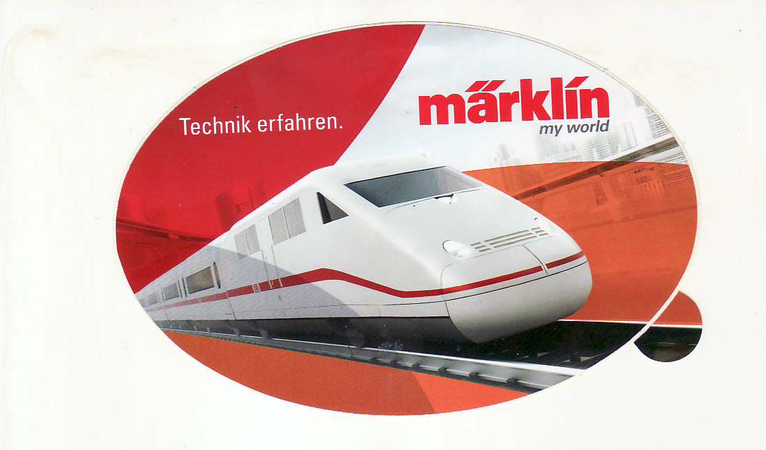 Sticker Marklin - ST050 My World - Modeltreinshop