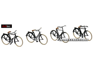 Artitec N 14.155 Duitse fietsen 1920-1960, 1:160, bouwpakket geëtst, ongeverfd - Modeltreinshop