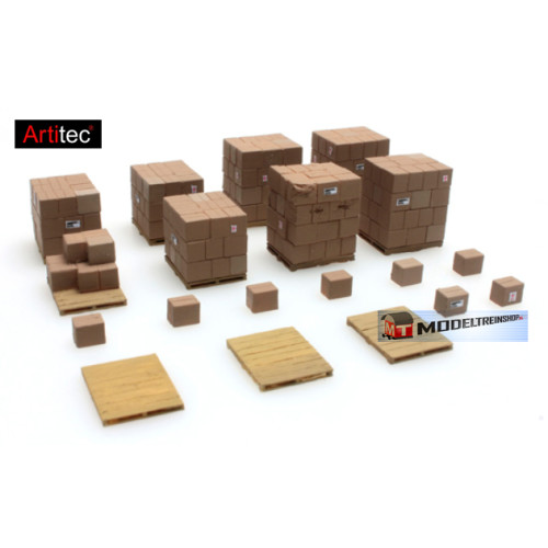 Artitec H0 387.235 Stukgoed lading Dozen kant-en-klaar, geverfd - Modeltreinshop