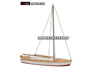 Artitec H0 50.129 Zeilbootje bouwpakket uit resin, ongeverfd - Modeltreinshop