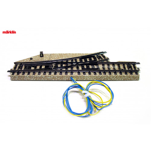 Marklin M Rail H0 5138 Elektrische Rechte wissel Links - Modeltreinshop