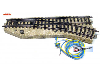 Marklin M Rail H0 5202 - Electrische Rechte Wissel Rechts 5221