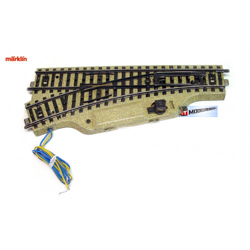 Marklin M Rail H0 5203 Elektrische Rechte wissel Links - Modeltreinshop