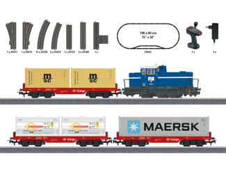 Marklin H0 29453 Startset Container Trein Digitaal met Geluid - Modeltreinshop