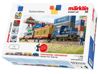 Marklin H0 29453 Startset Container Trein Digitaal met Geluid - Modeltreinshop