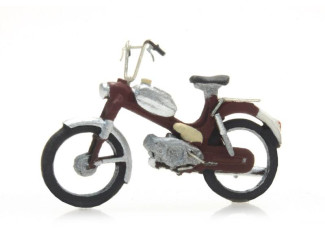 Artitec H0 387.266 Puch rood brommer kant-en-klaar, geverfd - Modeltreinshop