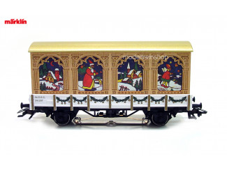 Marklin H0 48407 Weihnachtswagen met verlichting kerstwagen 2007 - Modeltreinshop