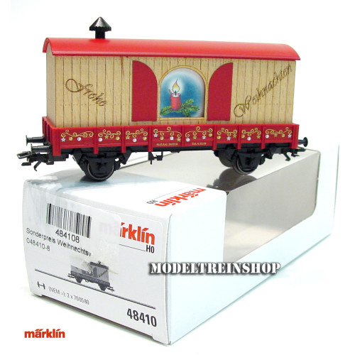 Marklin H0 48410 Gesloten goederenwagen 2010 kerstwagen - Modeltreinshop