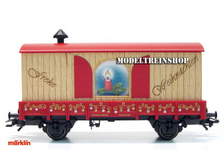 Marklin H0 48410 Gesloten goederenwagen 2010 kerstwagen - Modeltreinshop