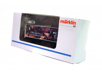 Marklin H0 4890 V057 Gesloten goederenwagen met Remhuisje Frohe Weihnachten - Kerst - Modeltreinshop
