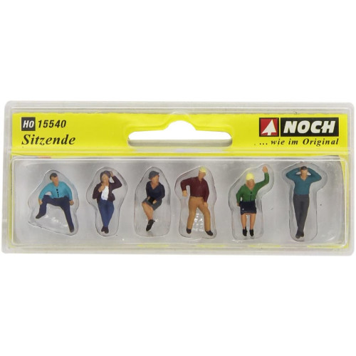 Noch H0 15575 Lezende mensen - Modeltreinshop - Modeltreinshop