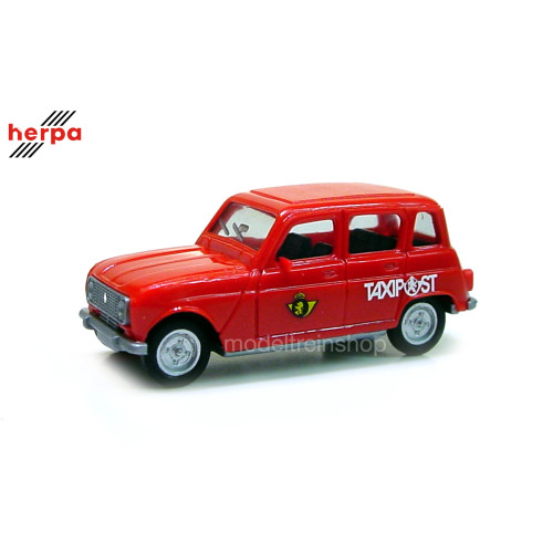 Herpa H0 942287 - 001 Renault Taxipost Belgie - Modeltreinshop