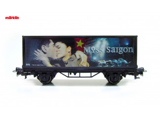 Marklin H0 4482 033 - 98707 containerwagen Musical Miss Saigon - Modeltreinshop